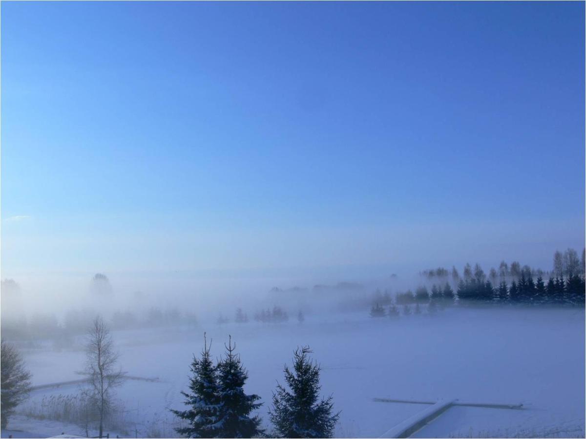 Mieszkanie nad jeziorem Rydzówka+prywatny staw+plaża+Mazury Srokowo Exterior foto